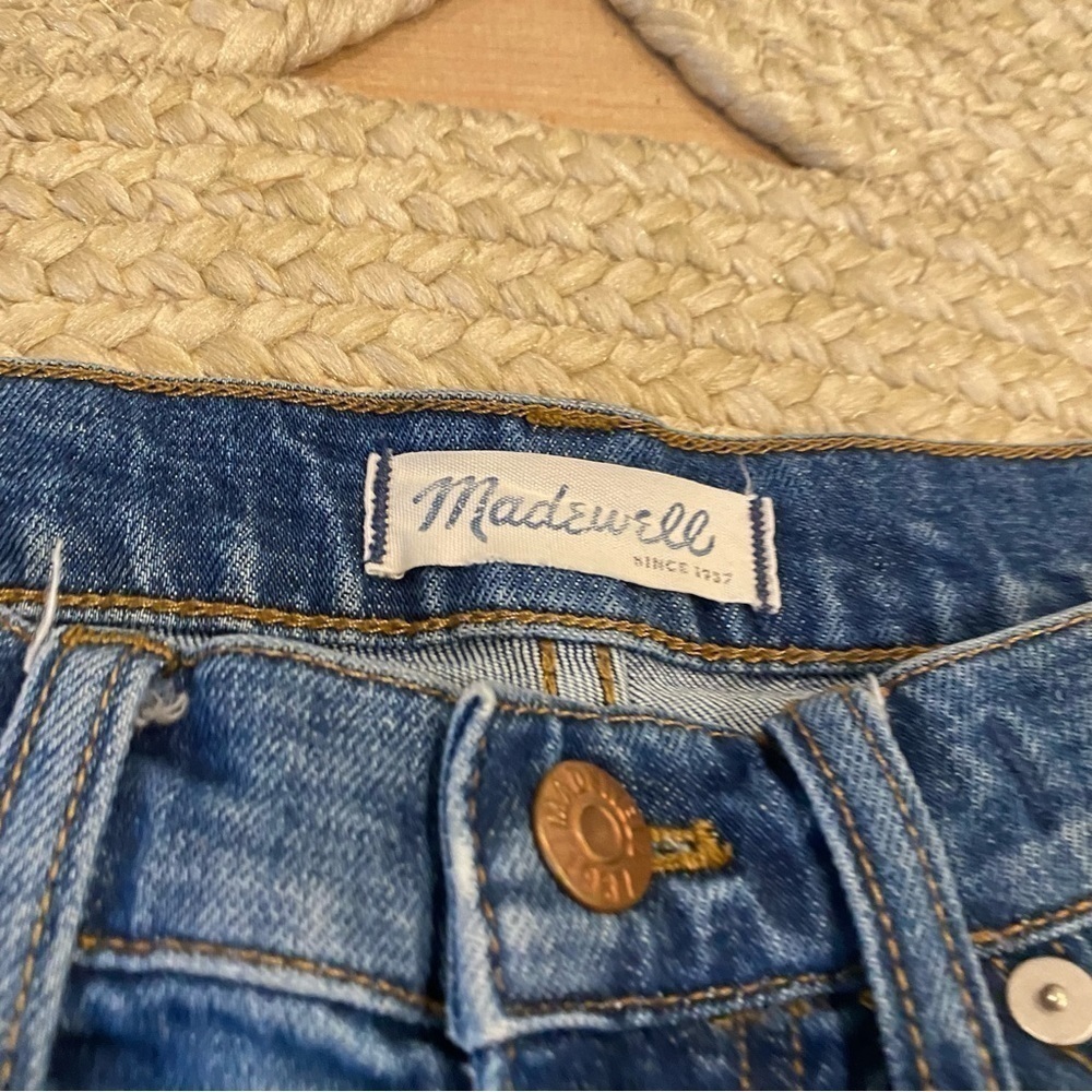 Madewell slim boy jeans denim women’s 25 - Picture 3 of 10